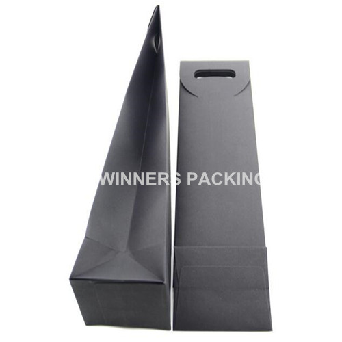 Promotional paper wine bag with custom printing
