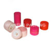 Front view of customized rolled edge cardboard paper tube packaging box