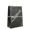 Shopping/Gift/Bakery Cheap Small Flat Handle Kraft Paper Bag with Logo Print - Image 3