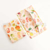 Open view of fruit illustration rigid gift box