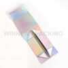 Opened holographic foldable gift box